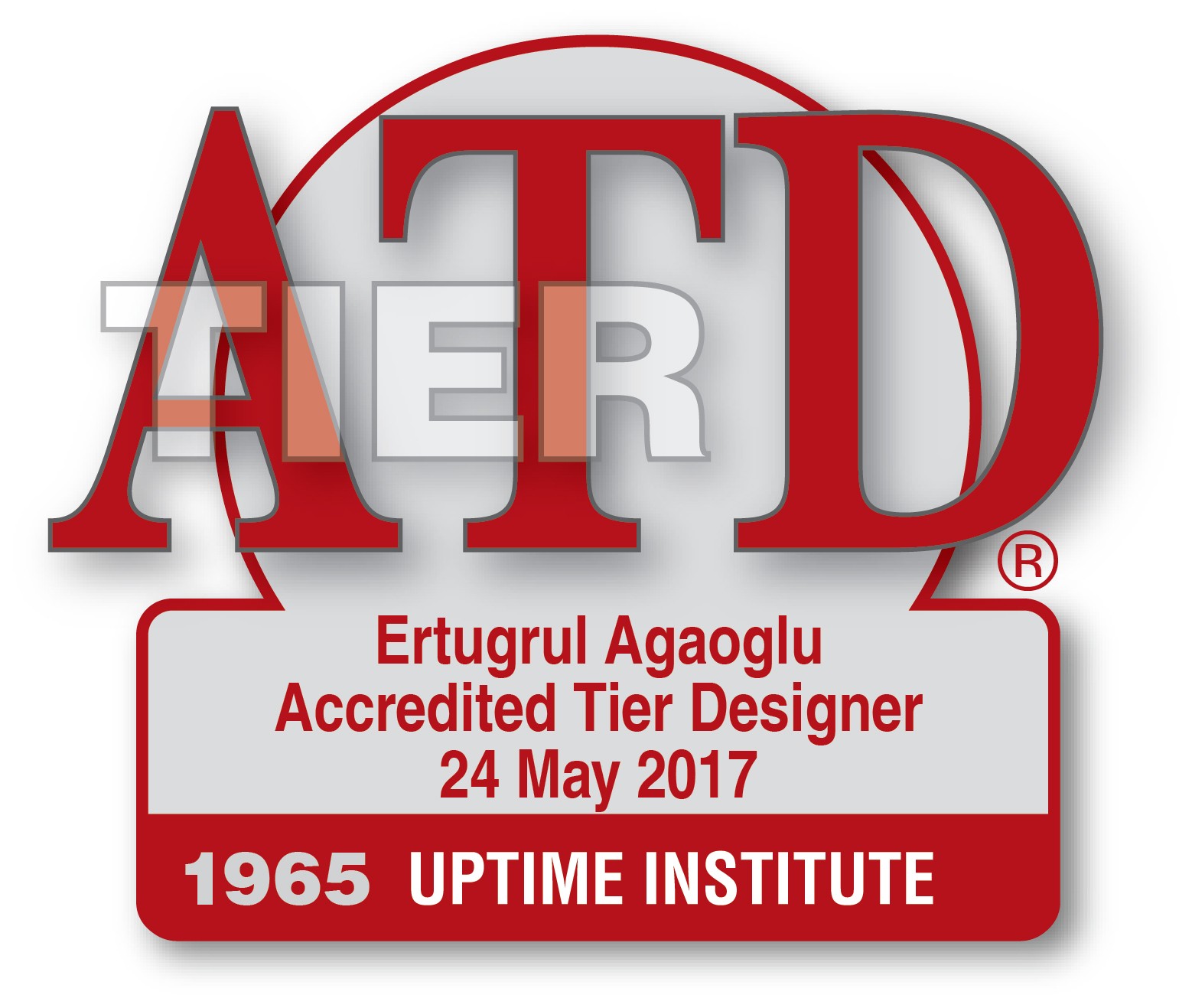 Ertuğrul Ağaoğlu Awarded with ATD Certificate